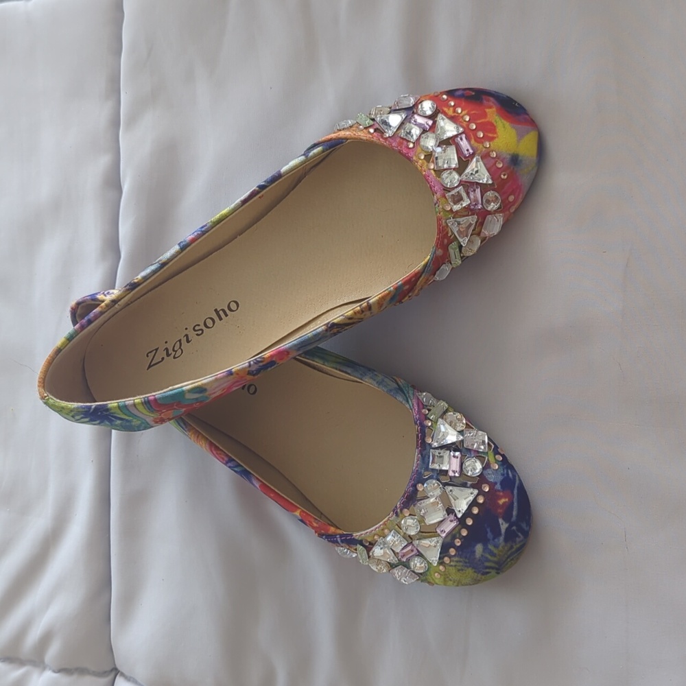 Blingy Colorful Shoes